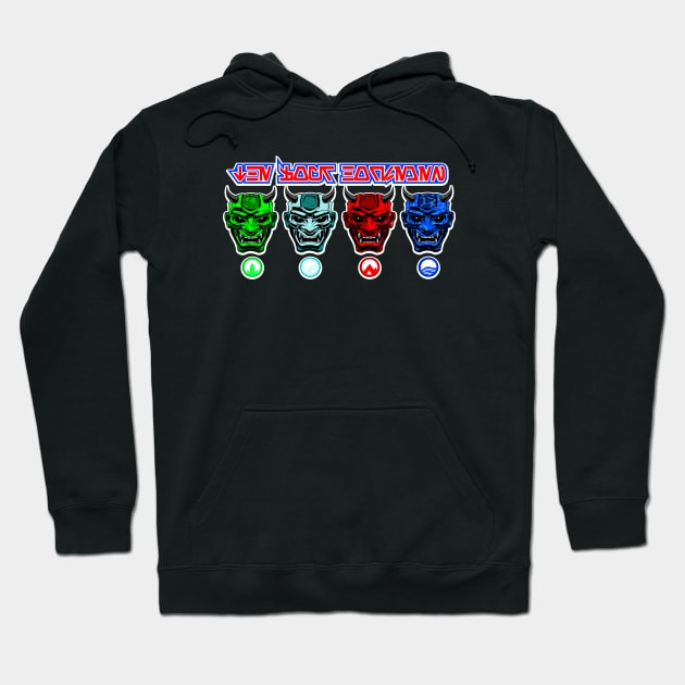 FOUR HORSEMEN Hoodie by the digital armory